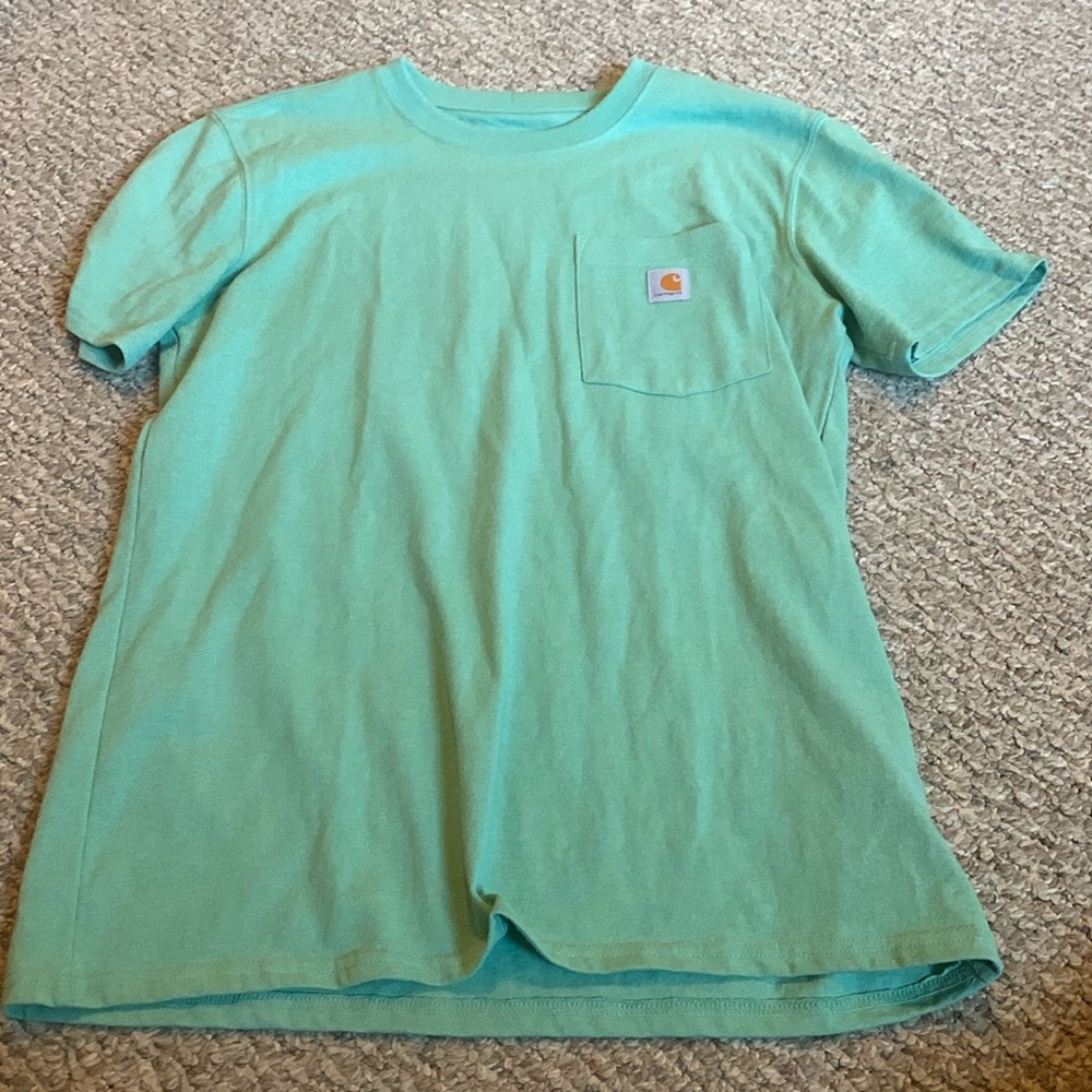 Mint green Carhartt t shirt